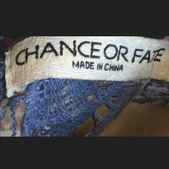 💙Chance or Fate Blue Top💙, Size Medium - Picture 7 of 7